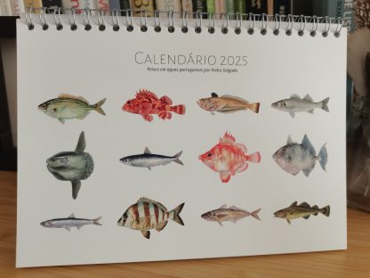 Calendário Wilder 2025 - Peixes em Águas Portuguesas